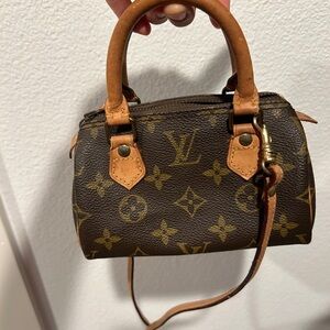 Louis Vuitton Vintage Mini Speedy Monogram Bag